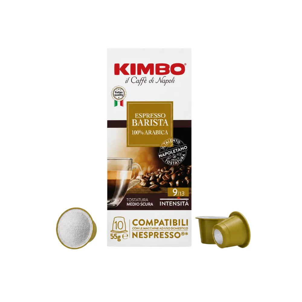 100 CAPSULAS KIMBO EXPRESSO MIX (5X20) COMPATIBLES CON NESPRESSO