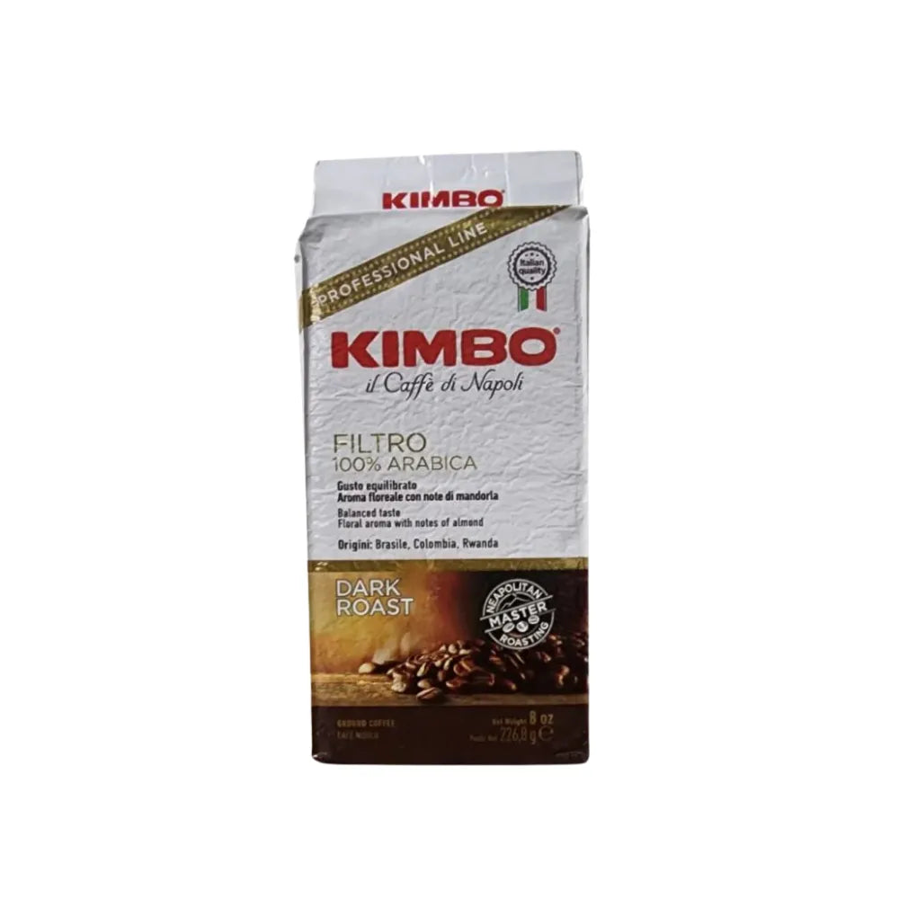 Café Kimbo Filtro Arabica Molido 226,8Gr