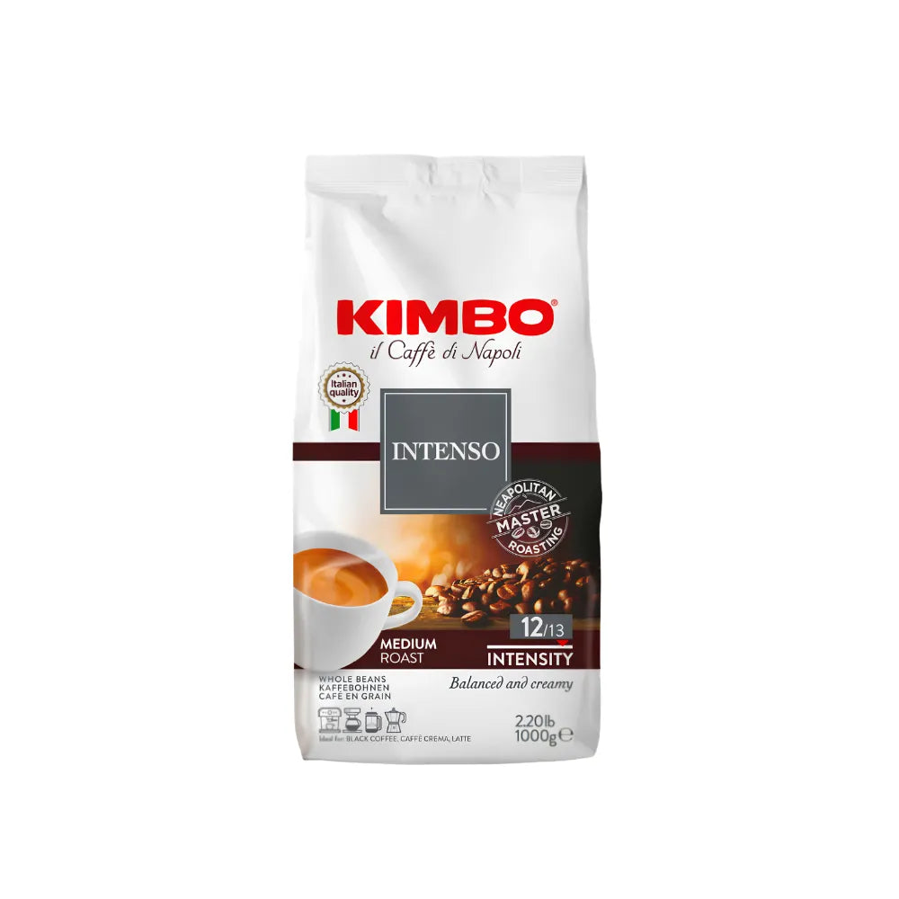 Pack Café Kimbo Intenso Grano 6Kg