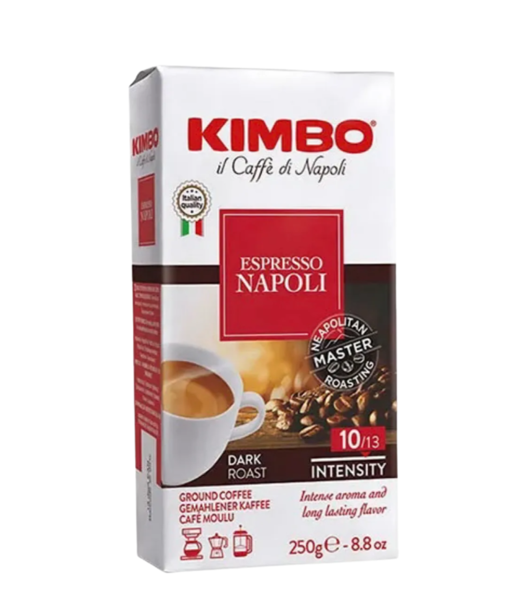CAFE ITALIANO KIMBO NAPOLI ESPRESSO MOLIDO 250Gr