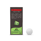 Pack 100Uds Cápsulas Kimbo Bio Organic Compatible con Nespresso