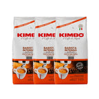 Pack 3 Kg Café Kimbo Barista Intenso Grano