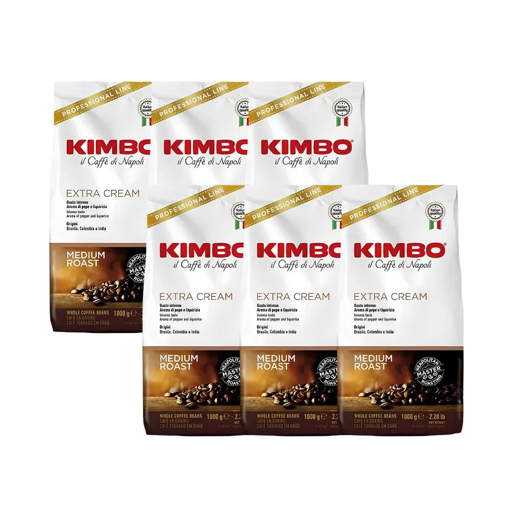 Café Kimbo Extra Cream Grano 6Kg