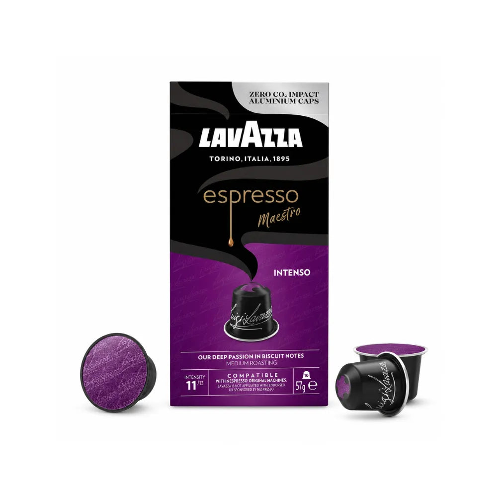 Café Espresso Maestro Intenso Lavazza 10 Cápsulas