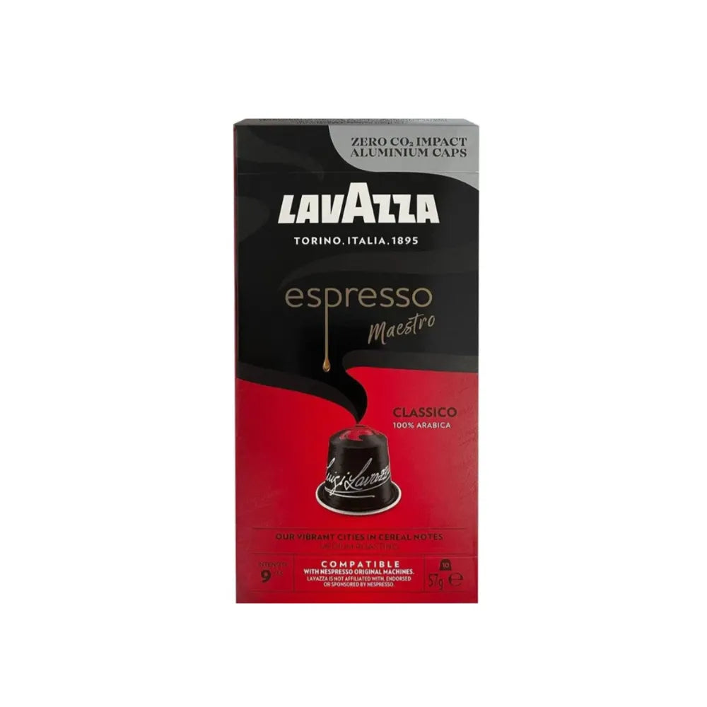 Cápsulas Lavazza Maestro Classico Espresso Compatibles Con Nespresso 50Uds