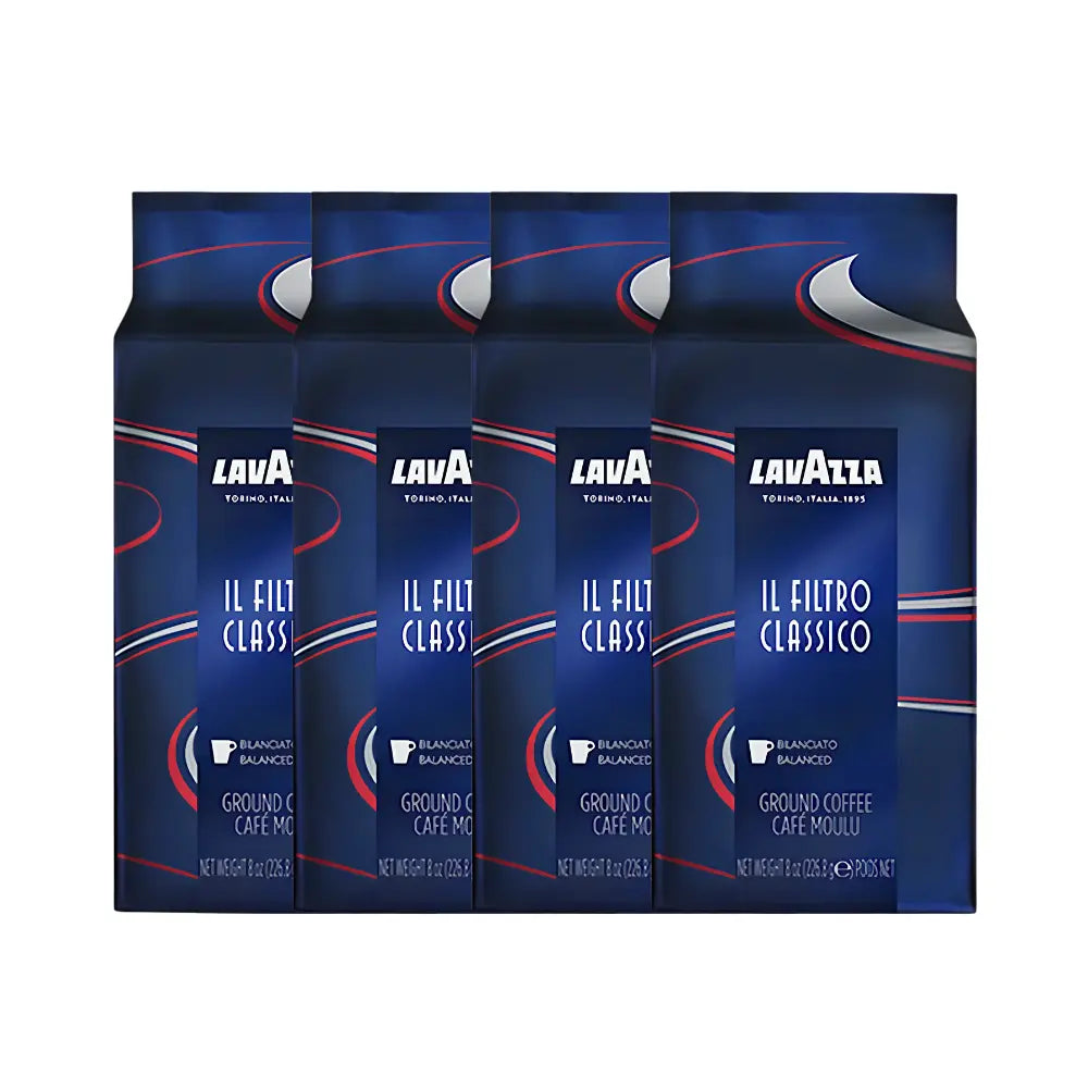 LAVAZZA IL FILTRO CLASICO 226,8Grs X4 GRANO MOLIDO