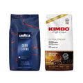 Pack Café Lavazza Crema E Aroma Grano 1Kg + Kimbo Extra Cream Grano 1Kg