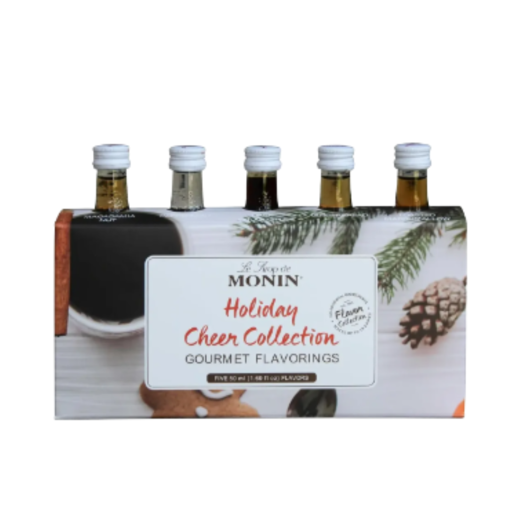 Monin Café Colección 5 Sabores 50ml C/u Cheer Holiday