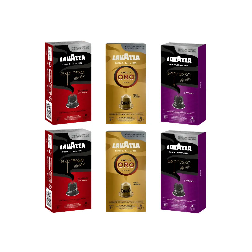 60 Mix Cápsulas Café Lavazza Maestro Compatible Espresso