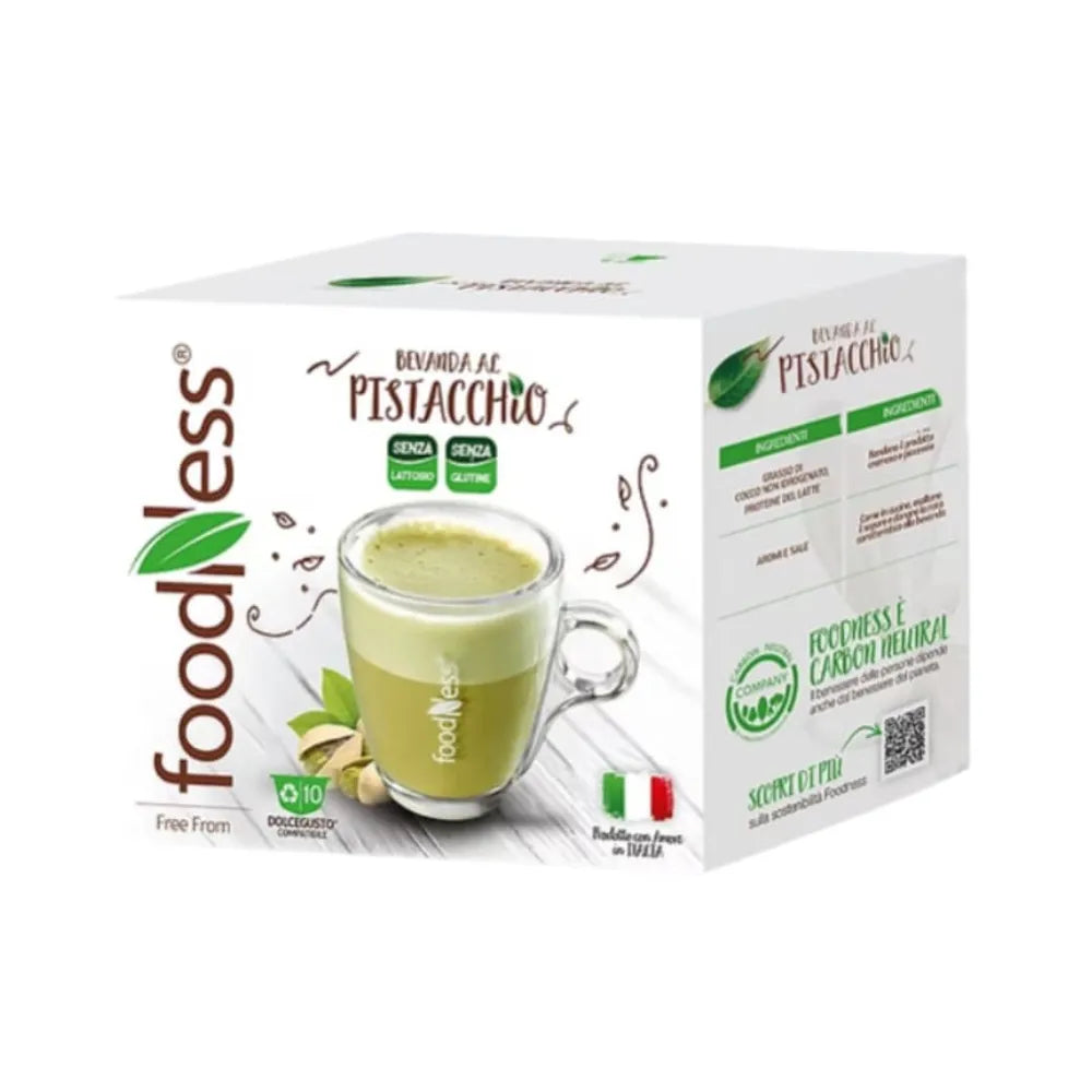 Cápsulas FoodNess Pistacho Compatibles Dolce Gusto 10Uds