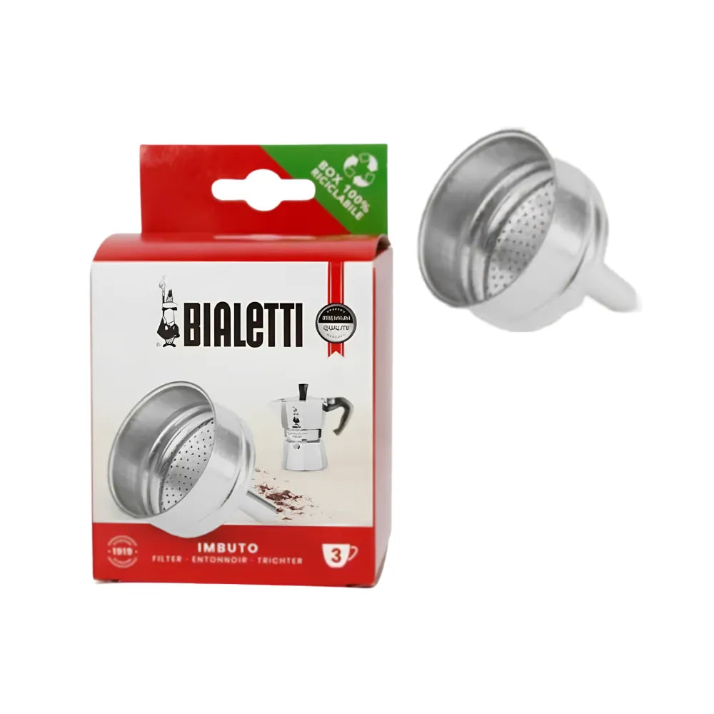 Repuesto Embudo Filtro Moka Bialetti Línea Aluminio