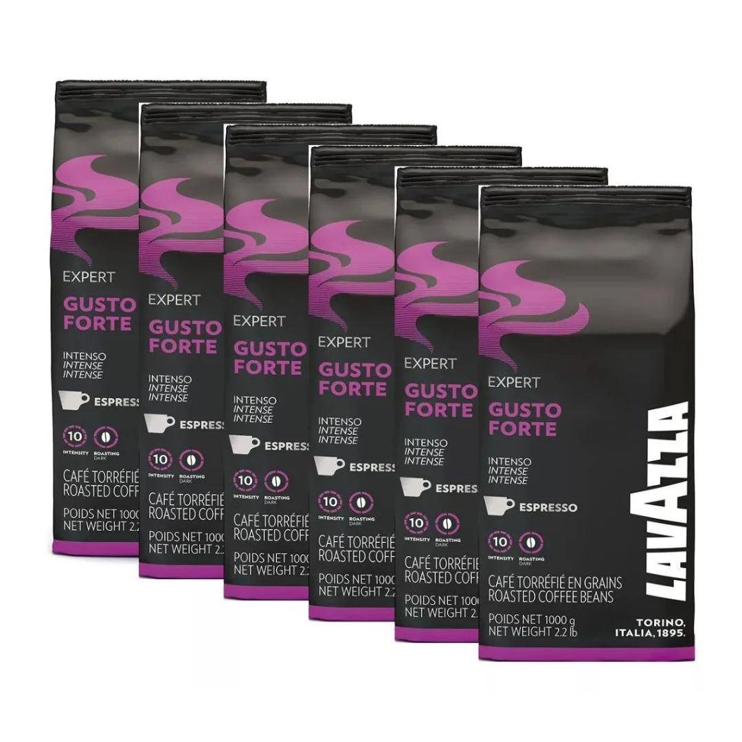 6 KILOS DE LAVAZZA GUSTO FORTE